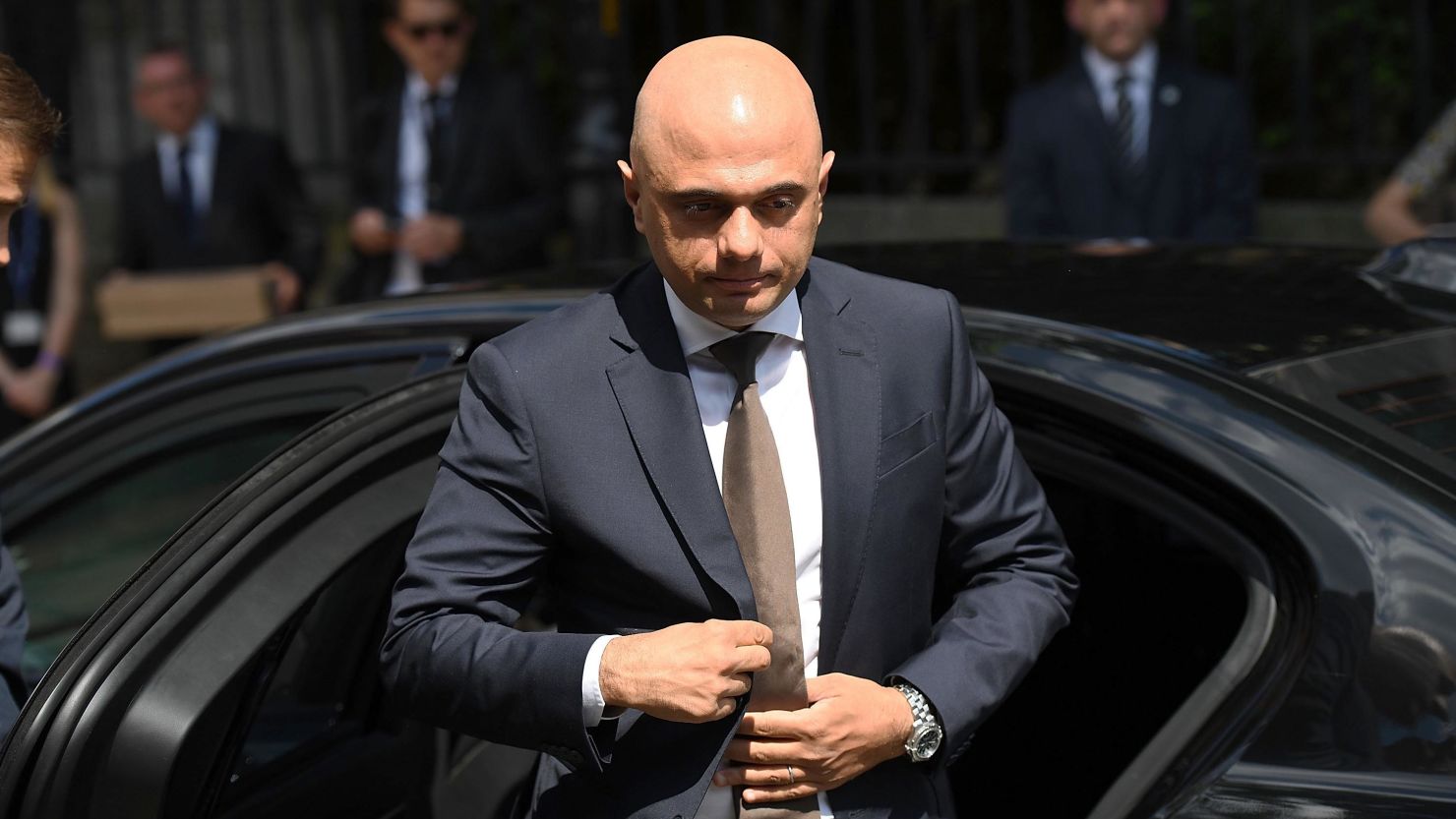  Sajid Javid, the British Home Secretary 