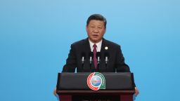 Chinese President Xi Jinping in Beijing on September 3, 2018.