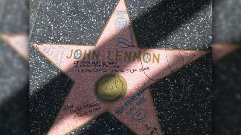 john lennon walk of fame star