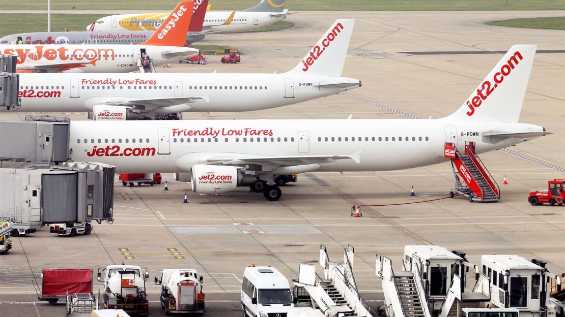 You won't get much closer to aircraft than at London Stansted's Hampton by Hilton hotel.