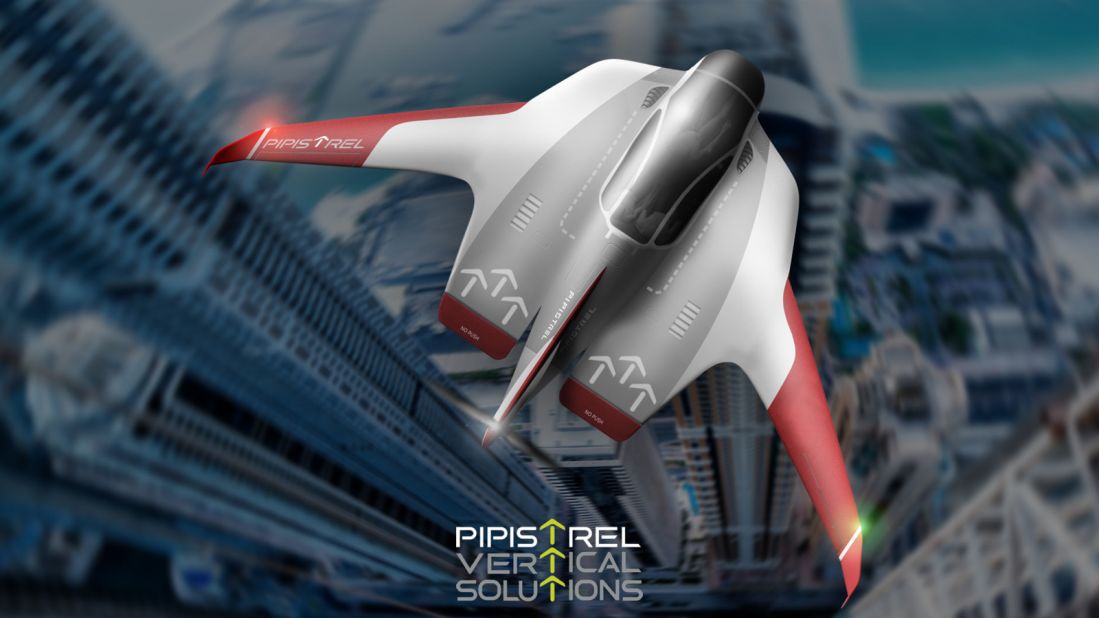 <strong>Electric aircraft: </strong>A prospective design from Slovenian light aircraft manufacturer Pipistrel.