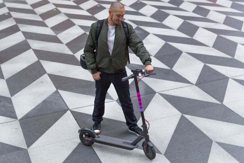 Lyft scooter fashion