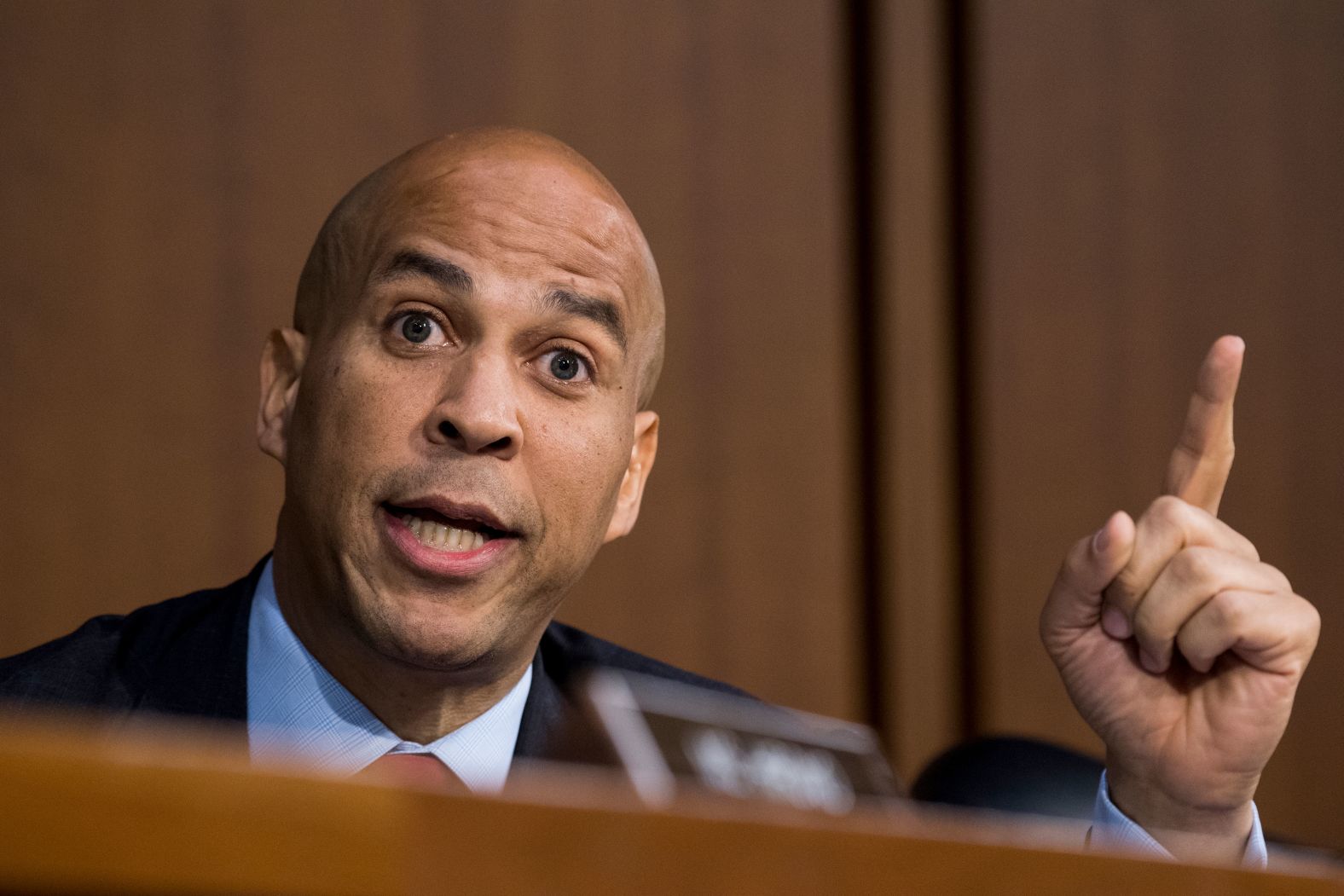 Sen. Cory Booker threatens to release committee-confidential documents on Thursday. Booker <a href="index.php?page=&url=https%3A%2F%2Fwww.cnn.com%2F2018%2F09%2F06%2Fpolitics%2Fkavanaugh-hearing-document-booker-testimony%2Findex.html" target="_blank">said he was willing to break Senate rules</a> and resort to civil disobedience by releasing a document that is only available to the committee about racial profiling.