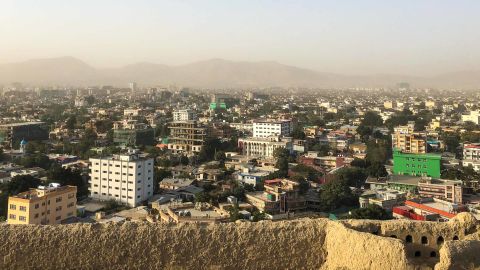 A view of Kabul, where fighting has increased in recent months. "When I'm coming from home and I say hello to my baby and wife, I am thinking sometimes there is no guarantee to be back at home," says surgeon Najibullah Hekmat.