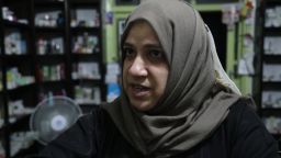 Sawsan Al-Saed says she will flee Idlib only if diplomacy fails.