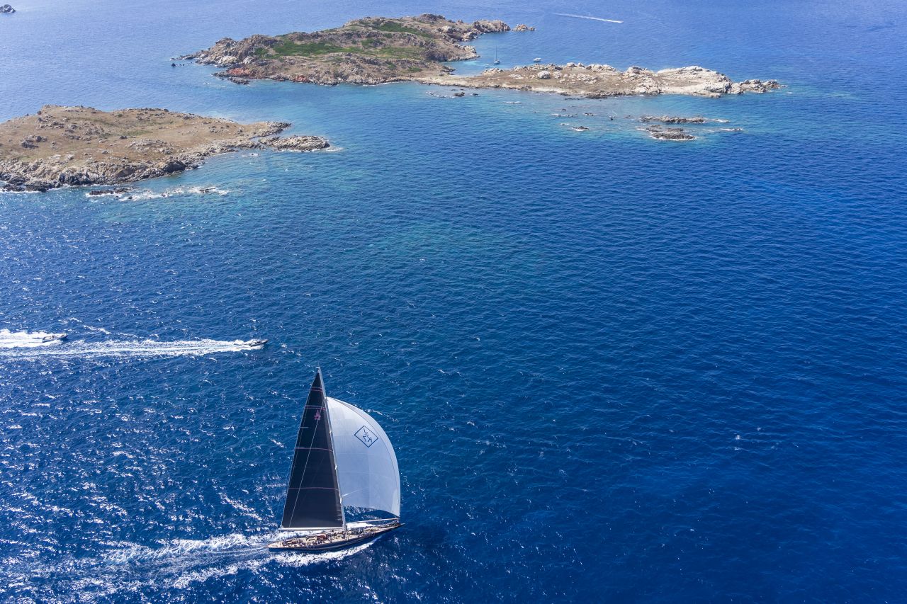 Three-time Olympic gold medalist and two-time America's Cup winner Jocehn Schumann, the tactician on Magic Carpet Cubed, says: "The Sardinian waters are beautiful to sail on. From the colours to the coastline, they are the most scenic one can imagine. At this time of the year the temperature is also great, we sail in shorts and shirts, and it all happens with 10 and 25 knots of wind. So, beautiful sailing days in the best possible conditions."