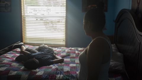 Alejandro, 13, said he fell into a deep depression after his separation and detention. The experience caused "irreparable damage," his mother Dalia said. 