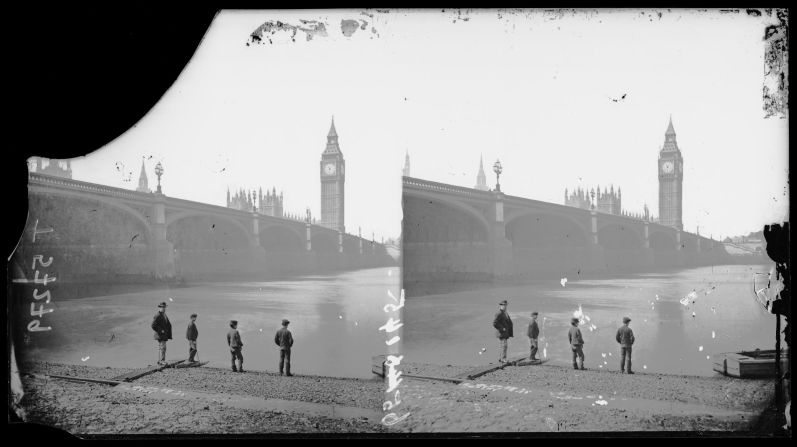 In a 19th-century world without television and radio, stereoscope devices for viewing 3D images were popular forms of home entertainment. Seen through the viewer, two side-by-side photos merge to create the perception of 3D depth. <br /><br />These stereoscopic images take us on a 3D tour of Victorian London starting on the south bank of the Thames with Westminster Bridge, the Palace of Westminster and Big Ben in the background, circa 1890. 