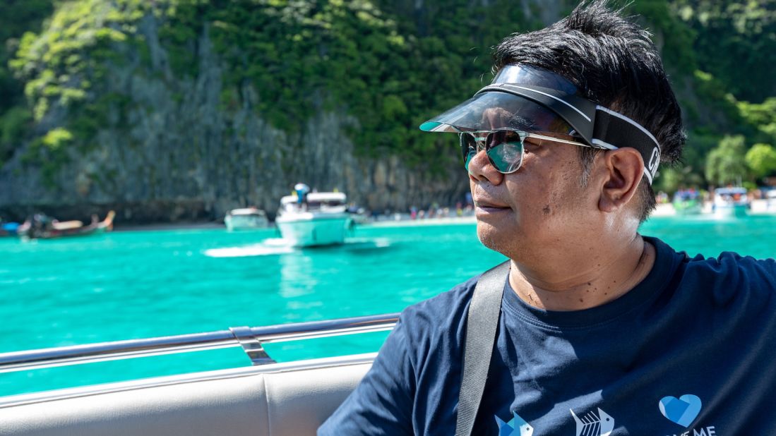 <strong>Making things happen: </strong>Development of the Marine Discovery Centre was overseen by marine biologist Dr. Thon Thamrongnawasawat, who has been working with the government on efforts to rehabilitate Phi Phi's waters.  