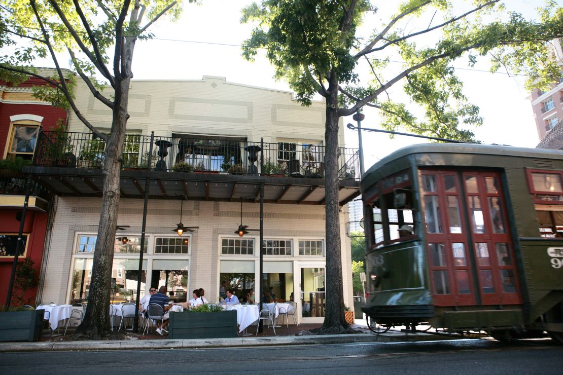 Herbsaint Bar and Restaurant, on iconic St. Charles Avenue, is among scores of top establishments sure to be bombarded by Jazz Fest visitors.