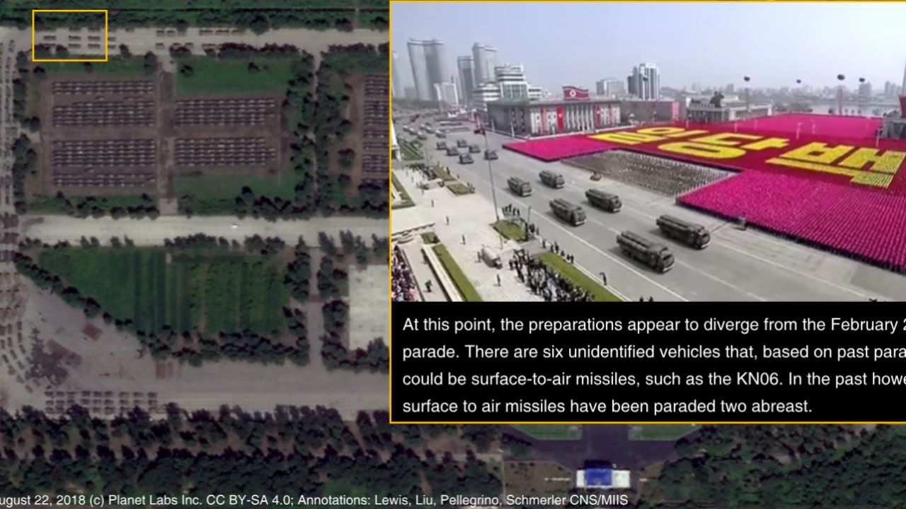 It's not clear which weapons North Korea will display. Experts will be looking for long-range missiles.