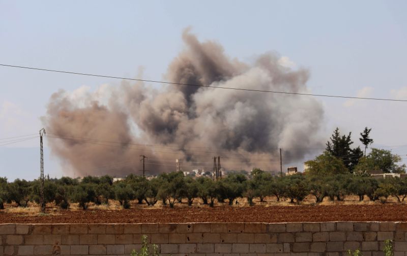 Syria's Idlib Province: Airstrikes Hit The Last Remaining Rebel-held ...