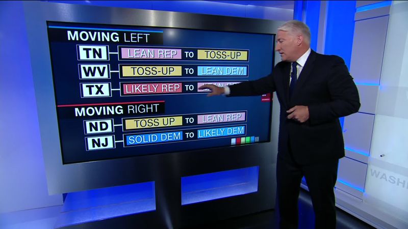 MAGIC WALL: CNN Analysis Shows Shifting Senate Battlegrounds | CNN