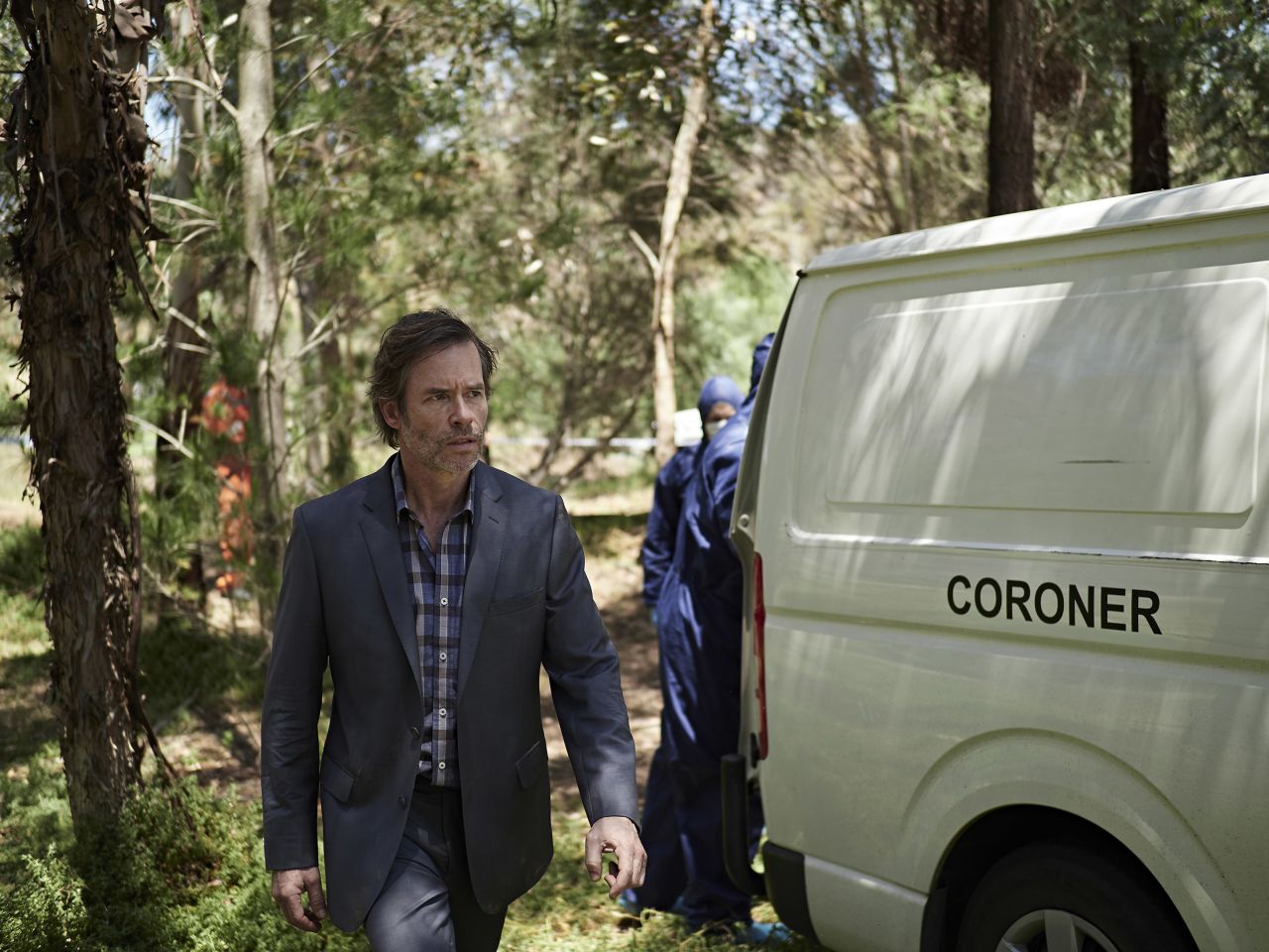 <strong>"Jack Irish" season 2 :</strong> Guy Pearce returns to his Aussie roots as the late Peter Temple's antihero in a new six-part thriller. This time Irish stumbles into the world of manipulative pharmaceutical companies, corrupt educational institutions aimed at international students and fatal clinical trials. <strong>(Acorn TV) </strong>