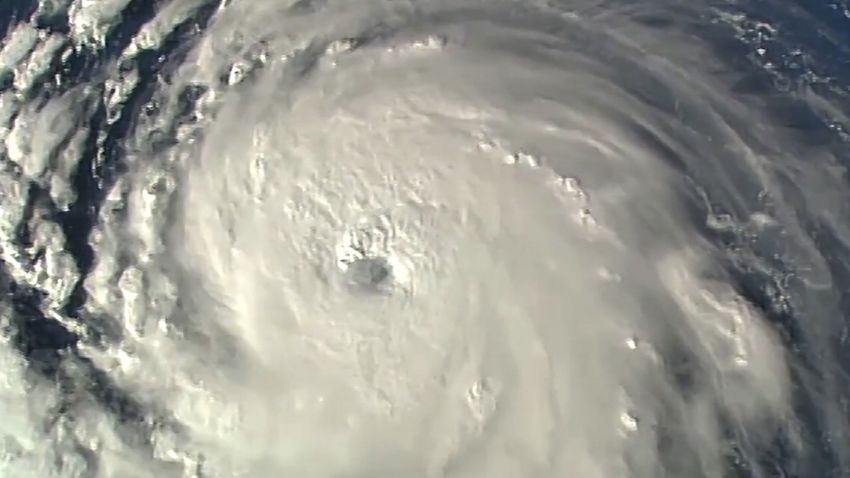 Hurricane Florence From ISS