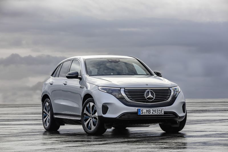 Mercedes benz store fully electric car