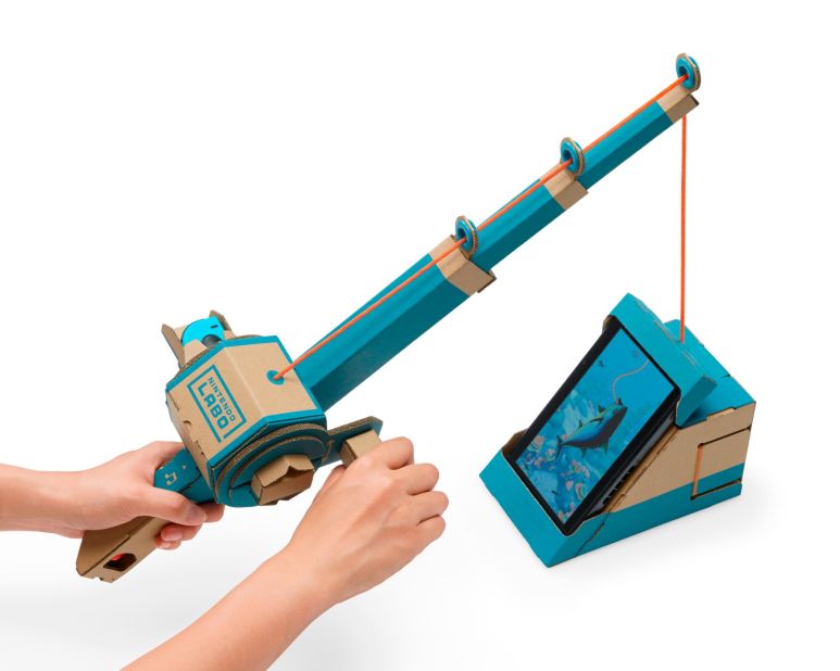 Nintendo's Labo line of cardboard accessories to be used with the Switch console offers a modern interpretation of classic toys.