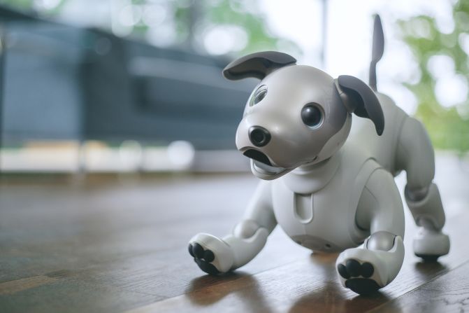 There were 87 nominees for the 2018 Beazley Design Award. Upon announcing them, Aric Chen, this year's guest curator, had selected his favorite picks from the shortlist for CNN Style, starting with Sony's new generation Aibo, the latest version of the robotic dog that debuted 12 years ago, now powered by machine learning and the cloud.