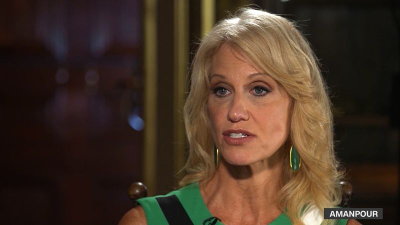 Kellyanne Conway says asking about her husband s anti Trump tweets