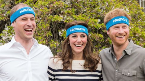 The Duke and Duchess of Cambridge and Prince Harry launched their Heads Together campaign in 2016. 