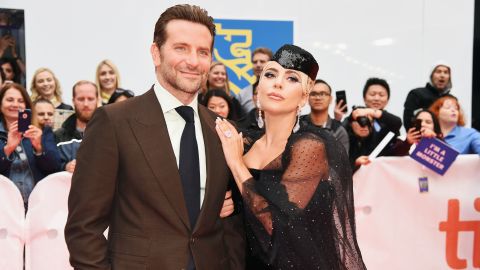 Bradley Cooper and Lady Gaga attend the "A Star Is Born" premiere during 2018 Toronto International Film Festival 