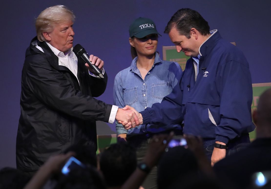 Trump and Cruz have become supporters of each other, after a nasty primary fight to be the Republican presidential nominee.