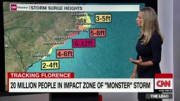 Lead Jennifer Gray on Florence Forecast live Jake Tapper_00012912.jpg