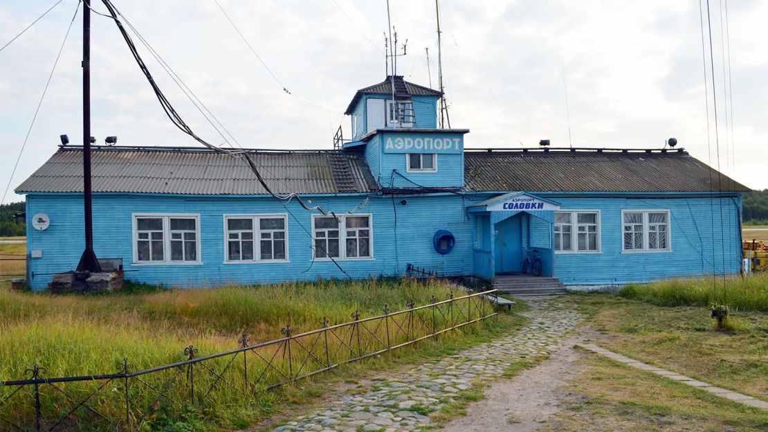 Solovki Airport was built in the pre-war years and used by the Soviet air force during World War II. 