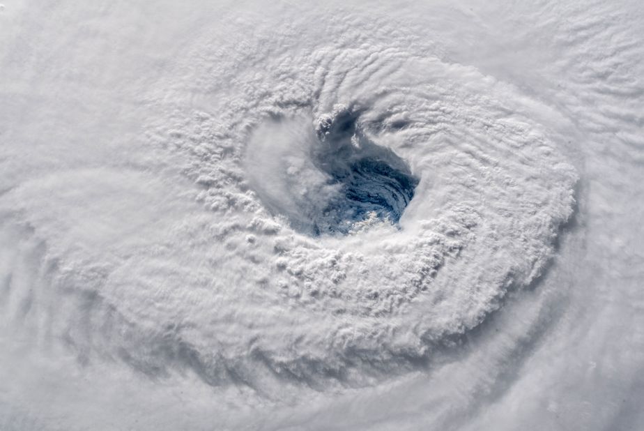 Astronaut Alexander Gerst <a href="https://twitter.com/Astro_Alex/status/1039870236227522560" target="_blank" target="_blank">posted this photo on Twitter</a> of Hurricane Florence saying, "It's chilling, even from space." Gerst is aboard the International Space Station.