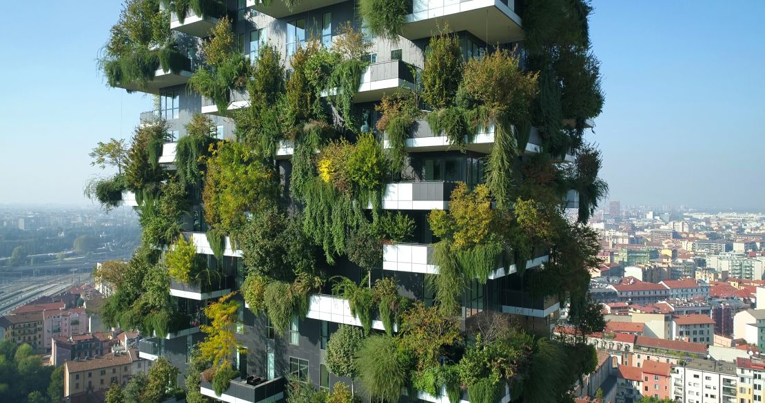 Il Bosco Verticale (Vertical Forest), in Milan, Italy.