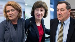 Heidi Heitkamp Susan Collins Joe Donnelly split