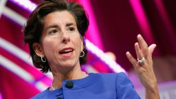 WASHINGTON, DC - OCTOBER 13:  Governor of Rhode Island Gina Raimondo speaks onstage during Fortune's Most Powerful Women Summit - Day 2 at the Mandarin Oriental Hotel on October 13, 2015 in Washington, DC.  (Photo by Paul Morigi/Getty Images for Fortune/Time Inc)