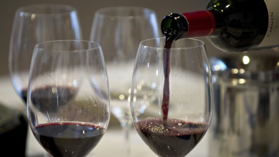 Carménère wine is one of Chile's specialties.