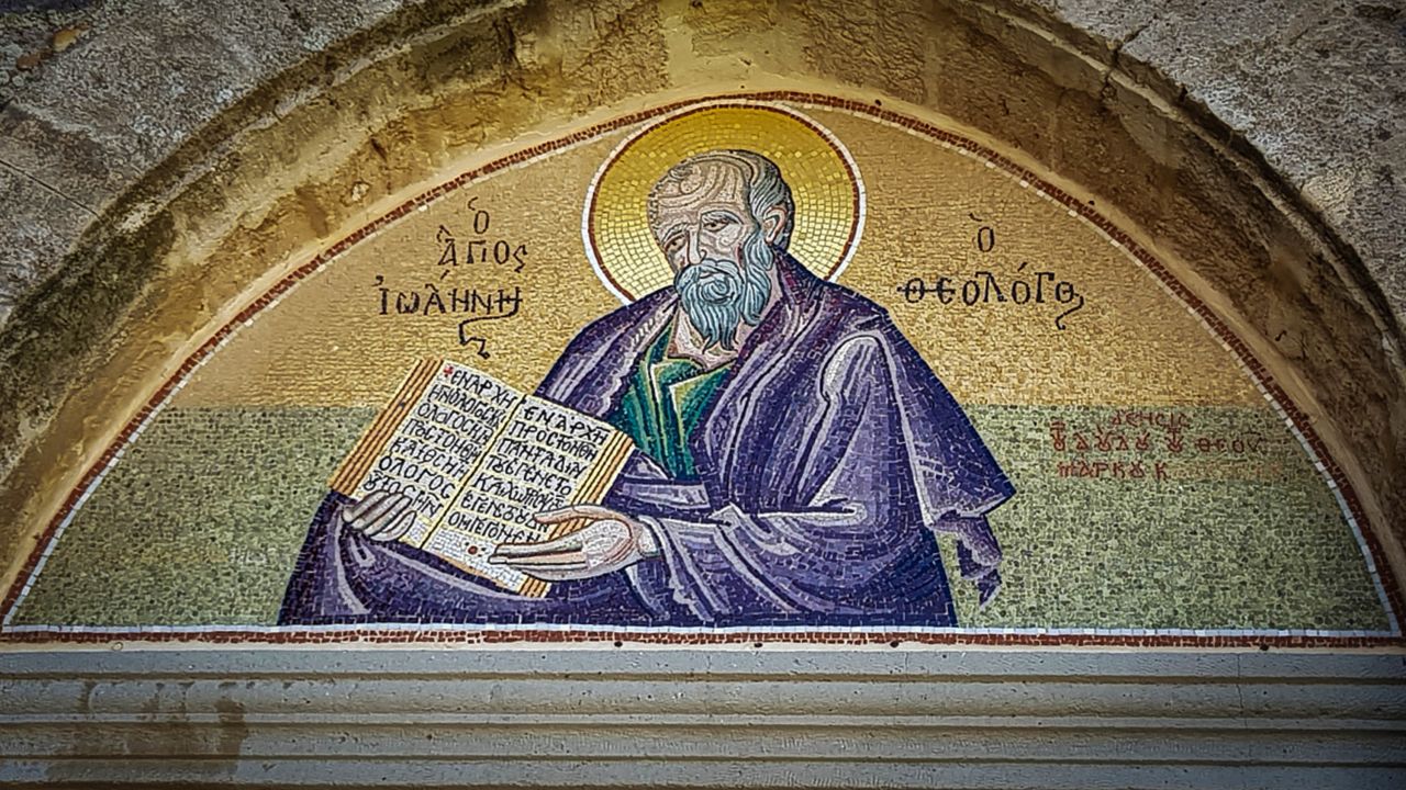 <strong>Principal attraction:</strong> A mosaic depicting St. John is positioned over the gate of the much-admired monastery.