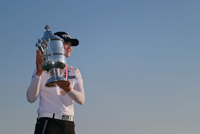 Park is at the forefront of South Korea's dominance of women's golf. Her breakout win came at the 2017 US Open.<br />