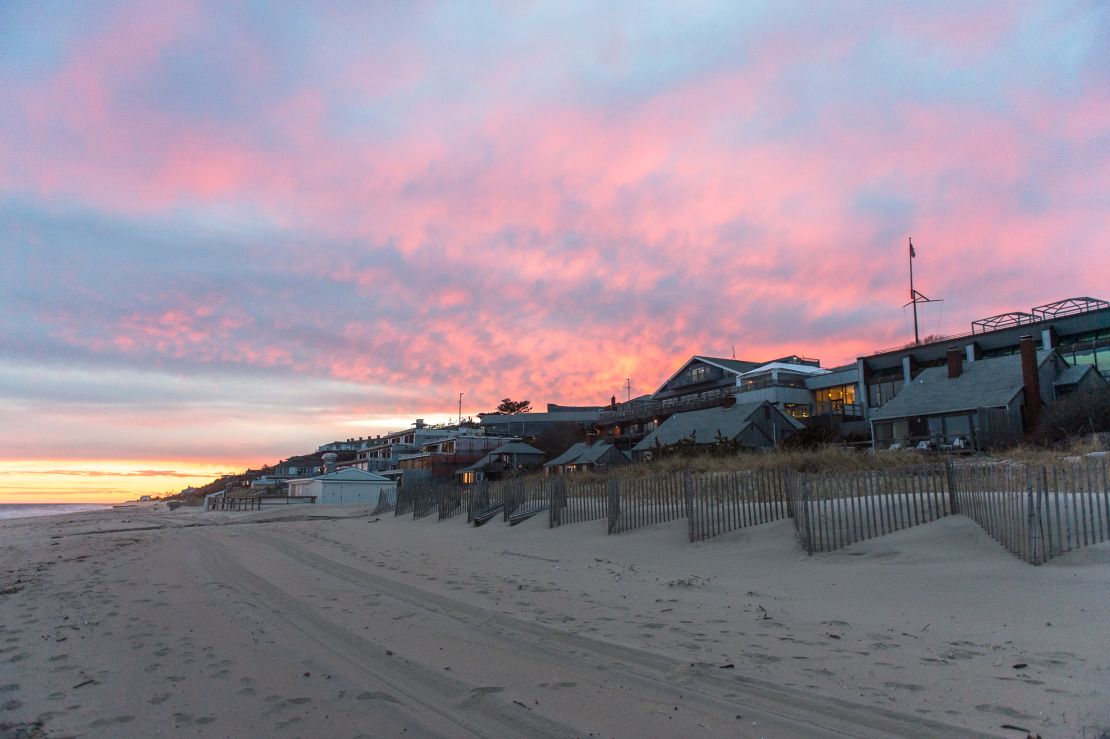 Montauk's sunsets are best enjoyed with a beverage in hand.