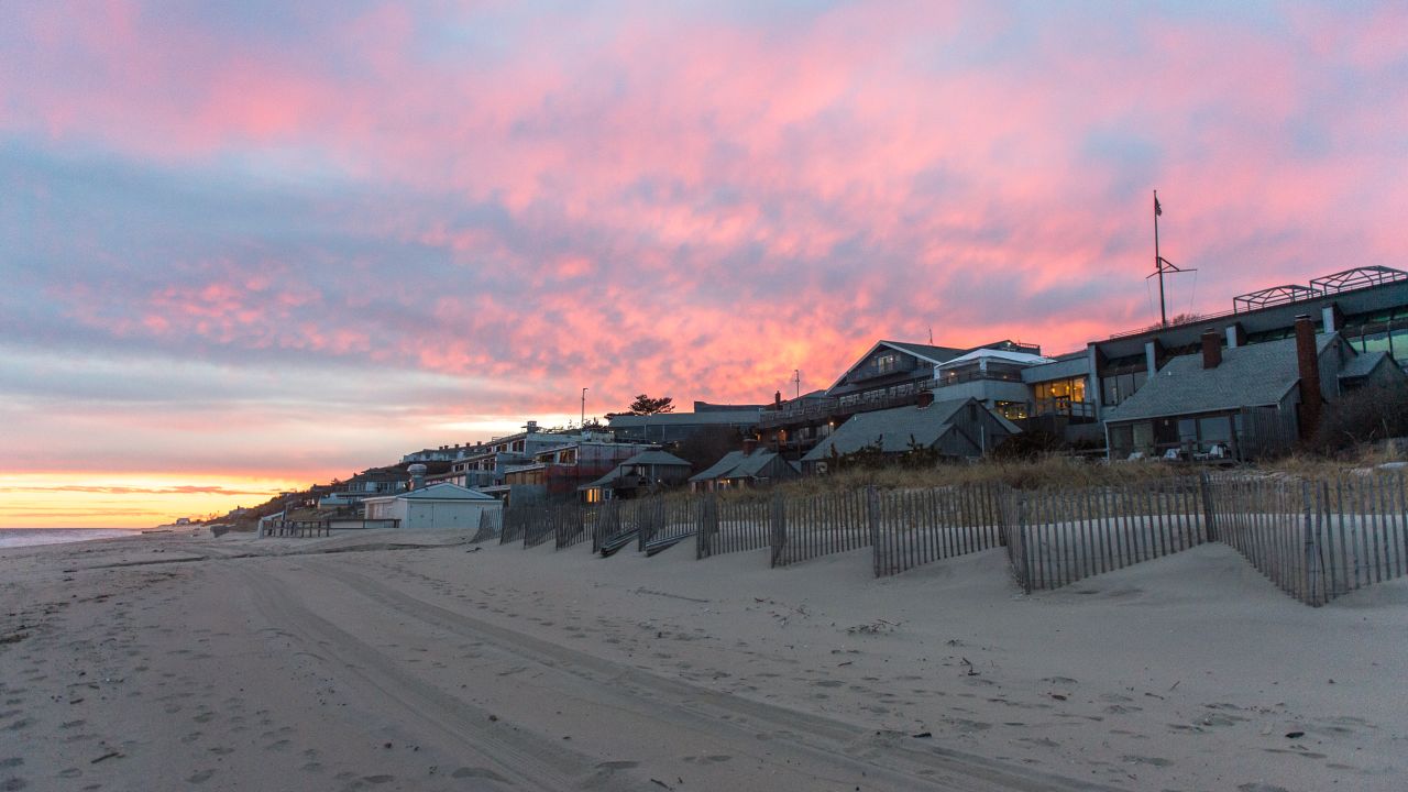 Montauk's sunsets are best enjoyed with a beverage in hand. 