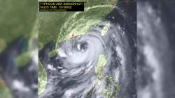 typhoon mangkhut satellite image