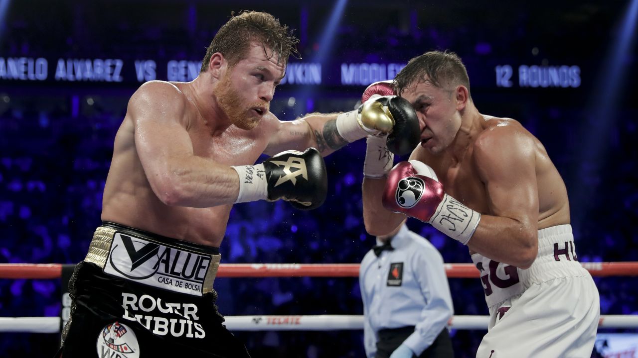 Canelo Alvarez and Gennady Golovkin traded punches for twelve rounds on Saturday.