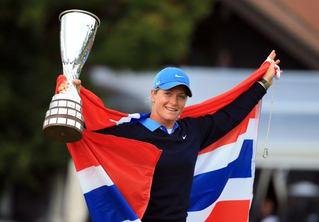 In 2013, the Evian Masters became the Evian Championship as the tournament was granted status as a major, the first ever to take place on continental Europe. Norway's Suzann Pettersen won that year.