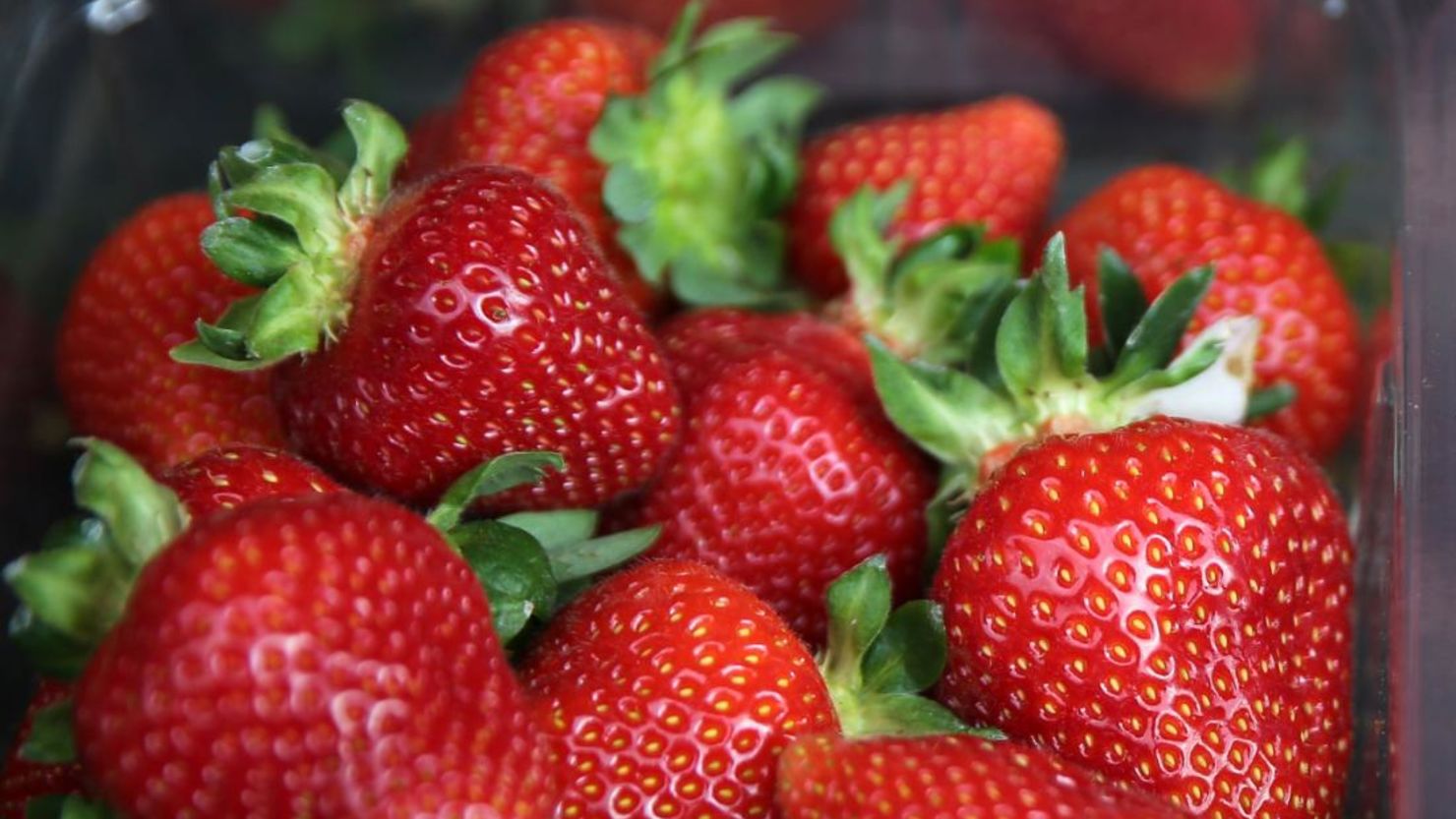There have been reports of sewing needles and pins found in strawberries in two Australian states.