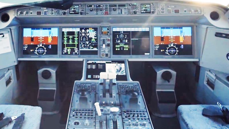 Inside The Cockpit Of An Airbus A220 Cnn