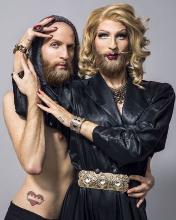 The series features drag queens from Berlin, Madrid, New York and Amsterdam.