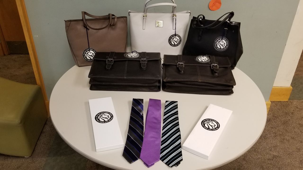 The New York Public Library will lend neckties and bags to help any cardholder with job hunting. 