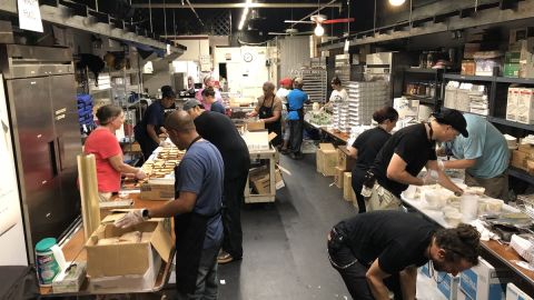 "Our kitchens don't just serve meals, they serve hope," Andrés' team tweeted.