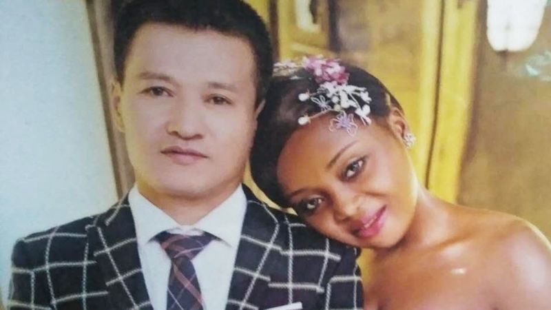 Cameroon-Chinese newlyweds find fame in China picture