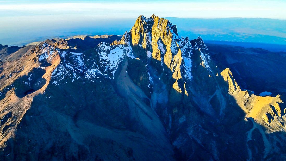 <strong>Climb Mt. Kenya:</strong> Africa's second highest peak behind Kilimanjaro, Mt .Kenya reaches over 17,000 feet (3,800 meters). Hiking expeditions typically take five days from start to end. 
