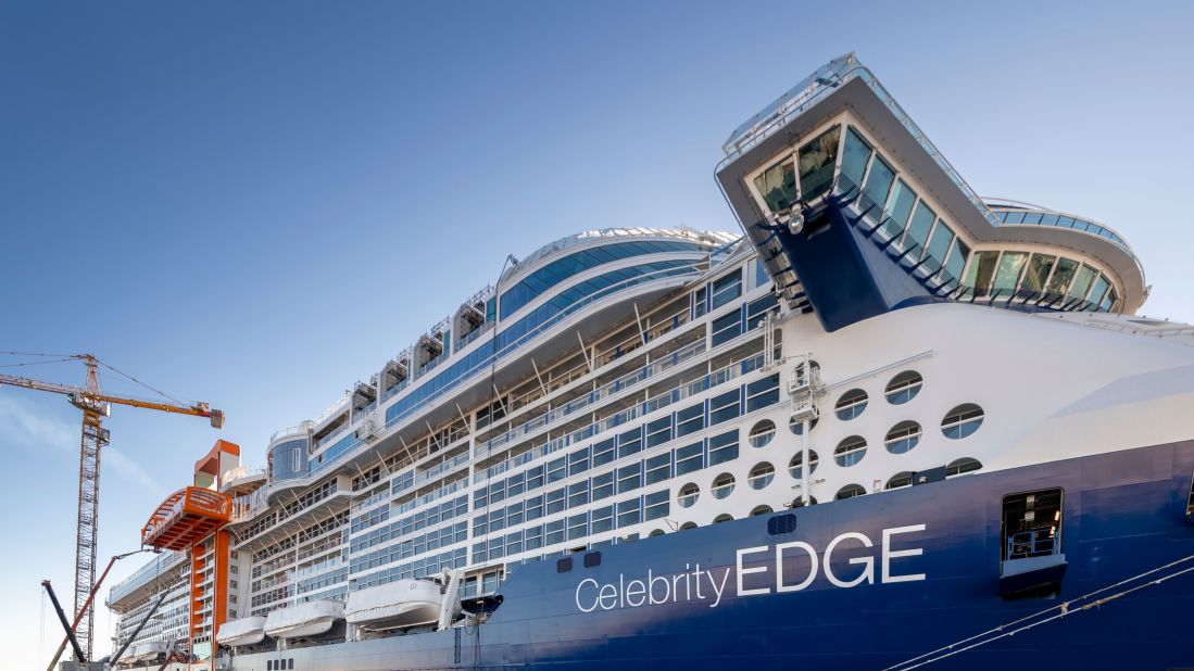 <strong>New era of cruising:</strong> Celebrity Cruises is premiering a new cruise liner, Celebrity Edge, with a new design that it hopes will revolutionize the cruise ship industry.