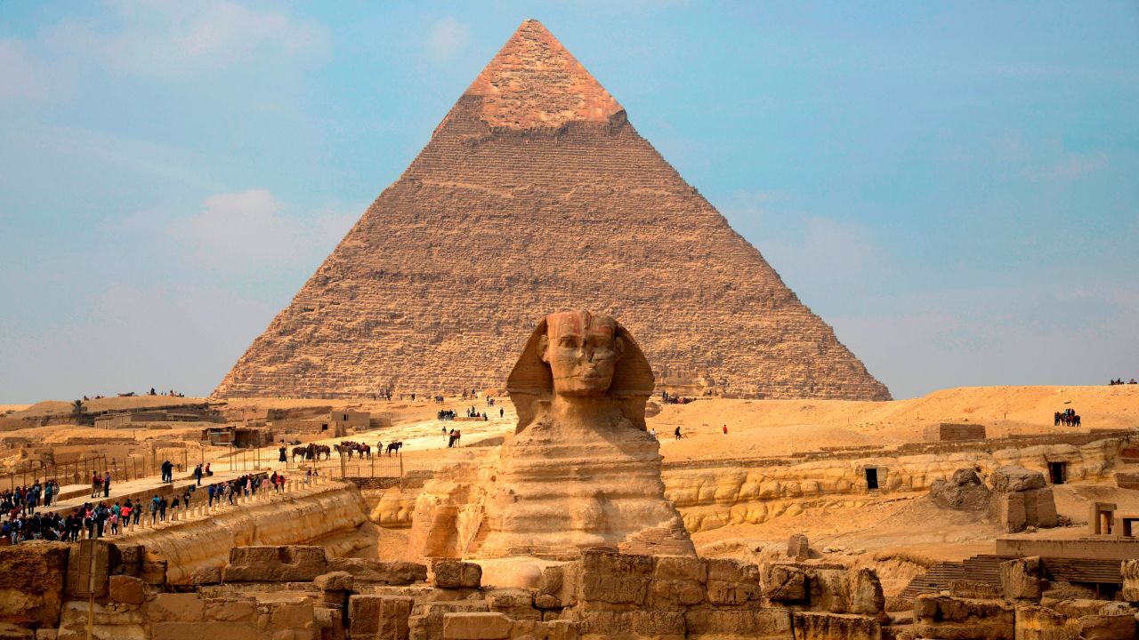 <strong>Great Sphinx of Giza: </strong>Measuring just 38 centimeters high, the new sphinx would be dwarfed by the most famous human-headed lion statue, the Great Sphinx of Giza -- which stands 20 meters high.
