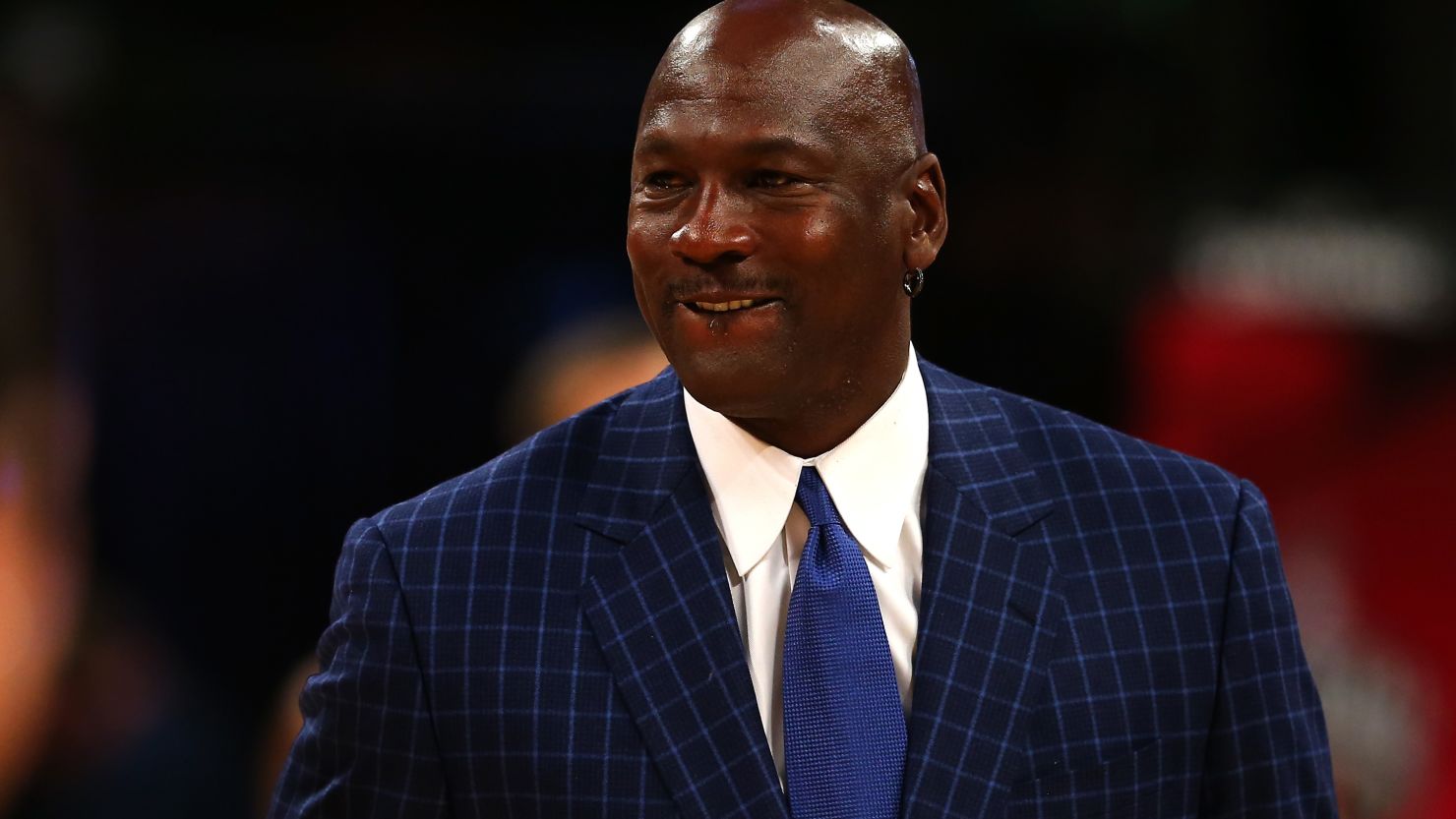 TORONTO, ON - FEBRUARY 14:  NBA hall of famer and Charlotte Hornets owner Michael Jordan walks off the court during the NBA All-Star Game 2016 at the Air Canada Centre on February 14, 2016 in Toronto, Ontario. NOTE TO USER: User expressly acknowledges and agrees that, by downloading and/or using this Photograph, user is consenting to the terms and conditions of the Getty Images License Agreement.  (Photo by Elsa/Getty Images)